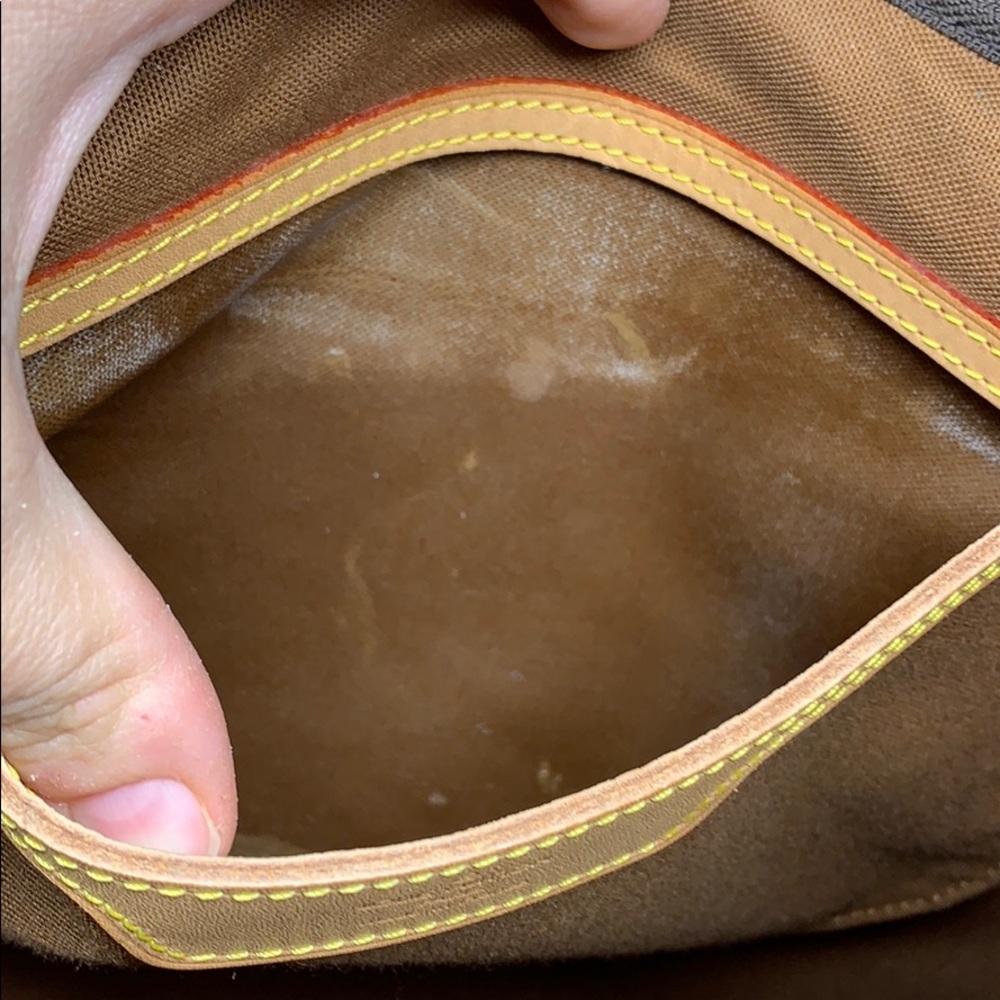 Authentic LOUIS VUITTON MONOGRAM SAC FLANE… - Picture 7 of 16